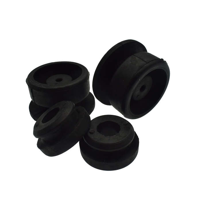 4x Radiator Upper & Lower Cushion Bushing Rubber For Honda CRV Civic Accord New