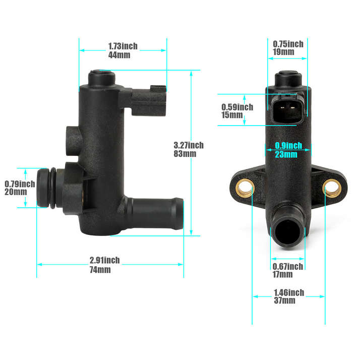 Vapor Canister Purge Valve For INFINITI I35 2002-2004 QX4 2002-2003 911-502 US