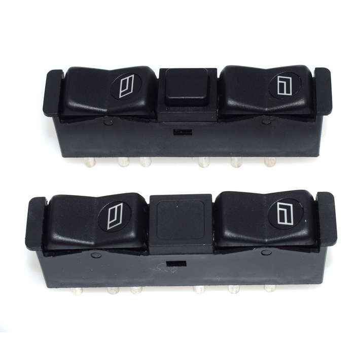 2X Front Left & Right Electric Power Window Switches For Mercedes-Benz 190E 190D