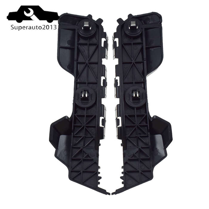 Pair Rear Left + Right Side Bumper Bracket Retainer For Toyota Yaris 2007-2011