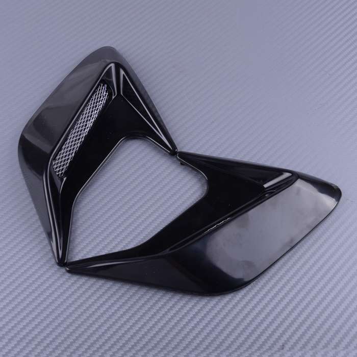 2Pcs 3D Air Flow Intake Simulation Vent Cover Scoop Bonnet Hood Fit For All Car