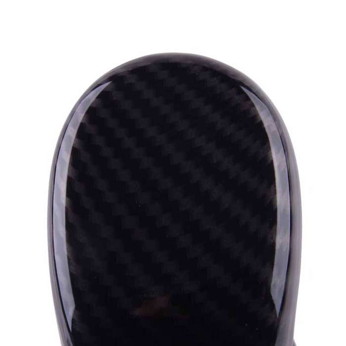 Carbon Fiber Style Gear Shift Knob Cover Trim Fit For Toyota Tundra 2014 to 2021