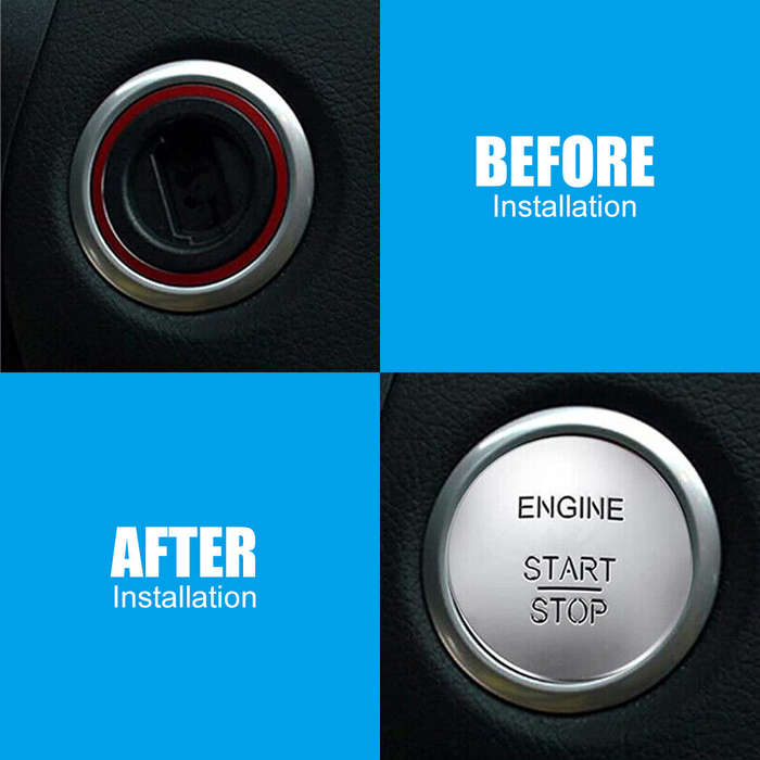 Keyless Push Start Stop Button Go Engine Ignition Switch Fit for Benz USA