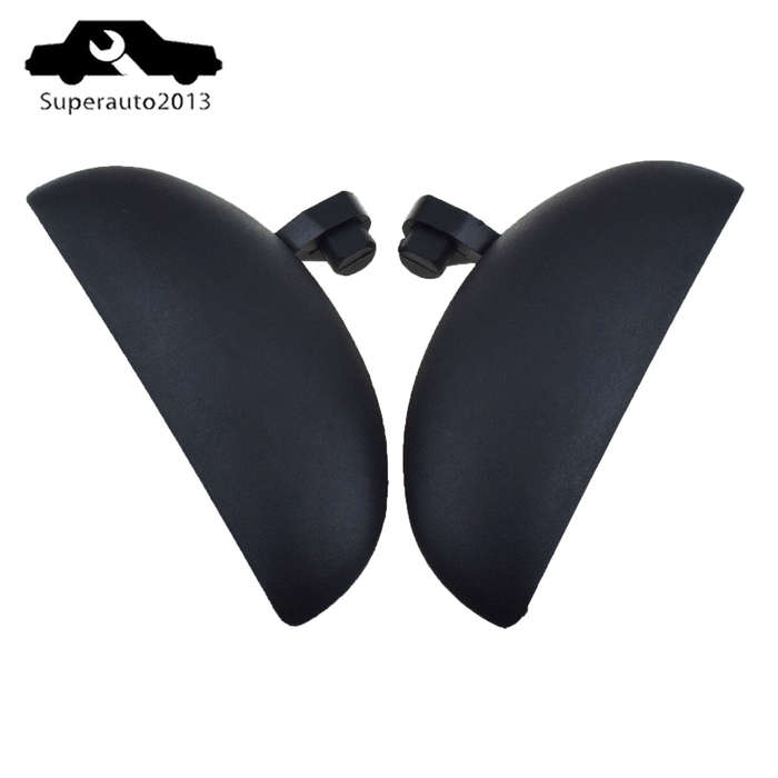 2X Rear RH LH Outside Door Handle For Toyota Aygo Citroen C1 Peugeot 107 2005-14