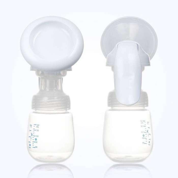 Xunyi Silicone Manual Breast Pump and Feeding Bottle