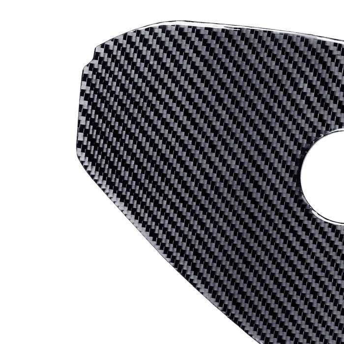 Carbon Fiber Dashboard Side Decor Cover Trim Fit For Ford Mustang 09-14