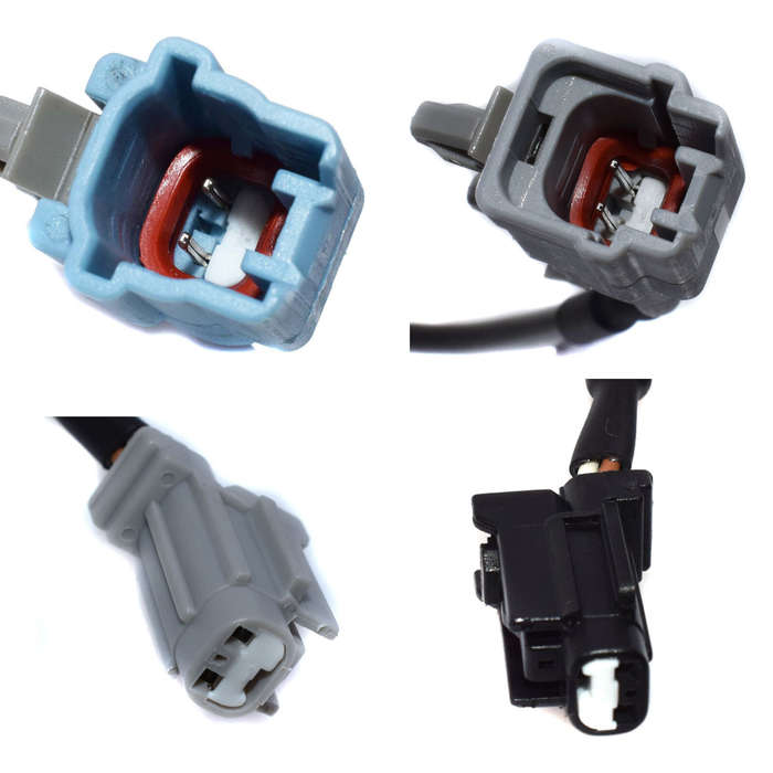 4PCS Front Rear LH RH ABS Wheel Speed Sensor Fit Nissan Quest 2004-2009 V6-3.5L