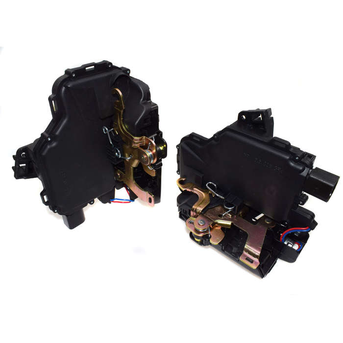 New Door Lock Actuators Pair Rear Left Right For VW Jetta Golf MK4 3B4839015A