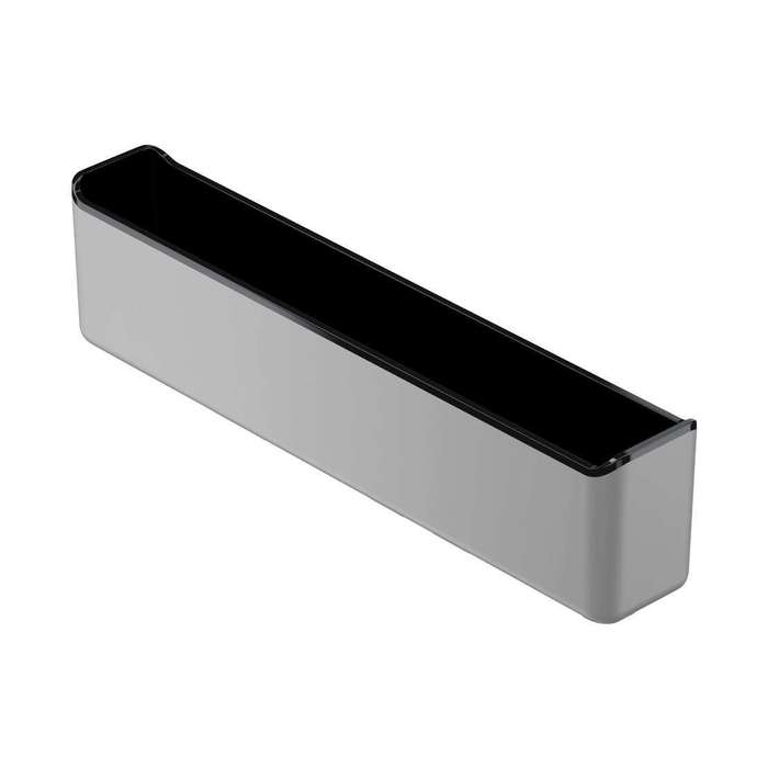 Car White Seat Gap Filler Storage Box Phone Holder Organizer