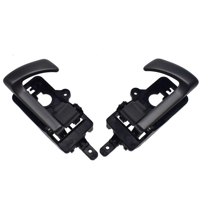 Pair Left & Right Side Interior Door Handle Gray For Hyundai Santa Fe GL Sport