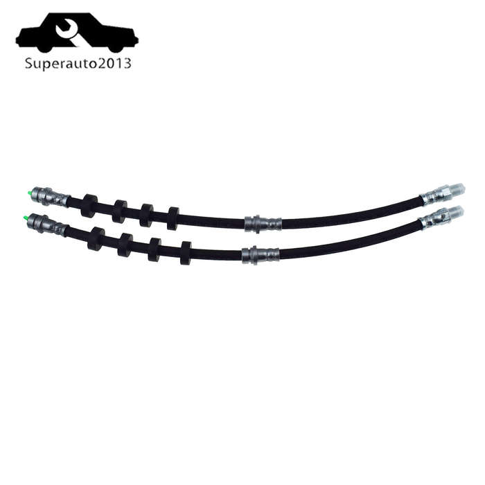 Pair Front Brake Hose For 08-12 Ford Escape 08-11 Mazda Tribute Mercury Mariner