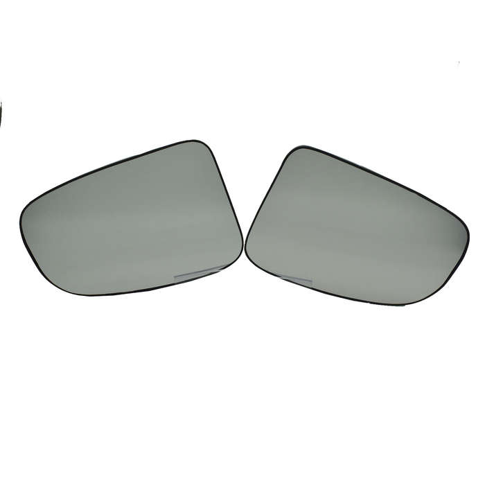 Pair Left & Right Side View Mirror Glass Heated For 2010-2017 Toyota Prius New