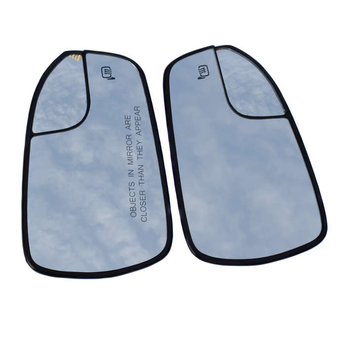 New Driver & Passenger Side Mirror Glass Heated For 2013-2020 Ford Fusion