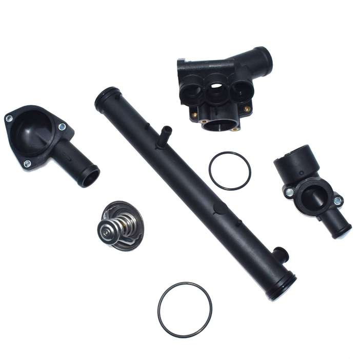 5PCS For VW Golf Jetta Passat Corrado Eurvan 2.8L VR6 Thermostat Housing Kit New