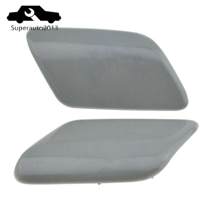 New Pair Headlight Washer Nozzle Cover Left Right Side For Honda Accord 2003-07