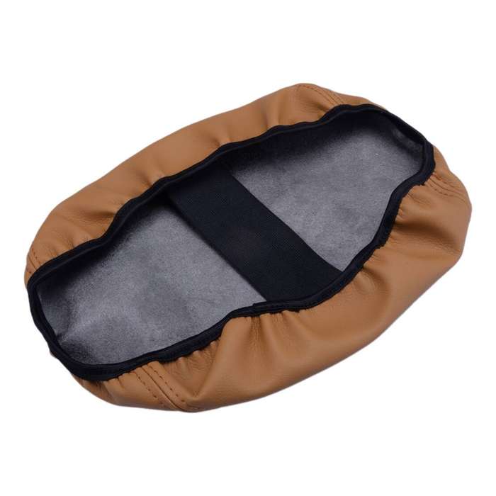 Leather Center Console Armrest Cover Brown Fit For Mitsubishi Outlander 2022-25