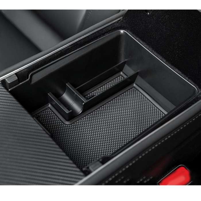 Fit For Tesla Model 3 2021 Center Console Armrest Storage Box Organizer Tray.