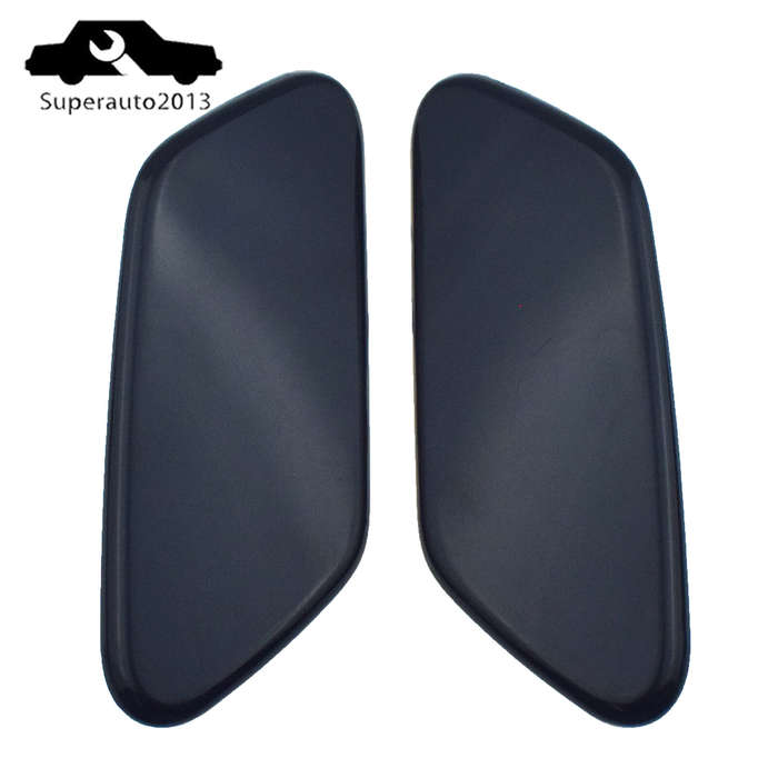 2PCS Headlight Lamp Washer Spray Nozzle Cover Cap For Subaru XV Crosstrek 18-20