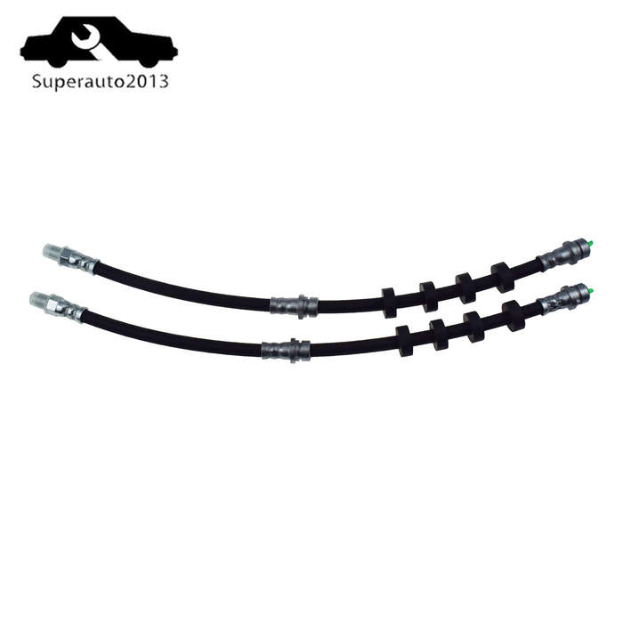 Pair Front Brake Hose For 08-12 Ford Escape 08-11 Mazda Tribute Mercury Mariner