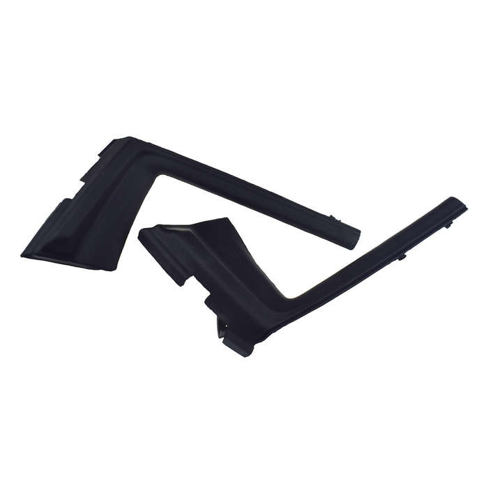 2PCS Front Cowl Side Left & Right Side Fender Black For 2012-2014 Toyota Yaris