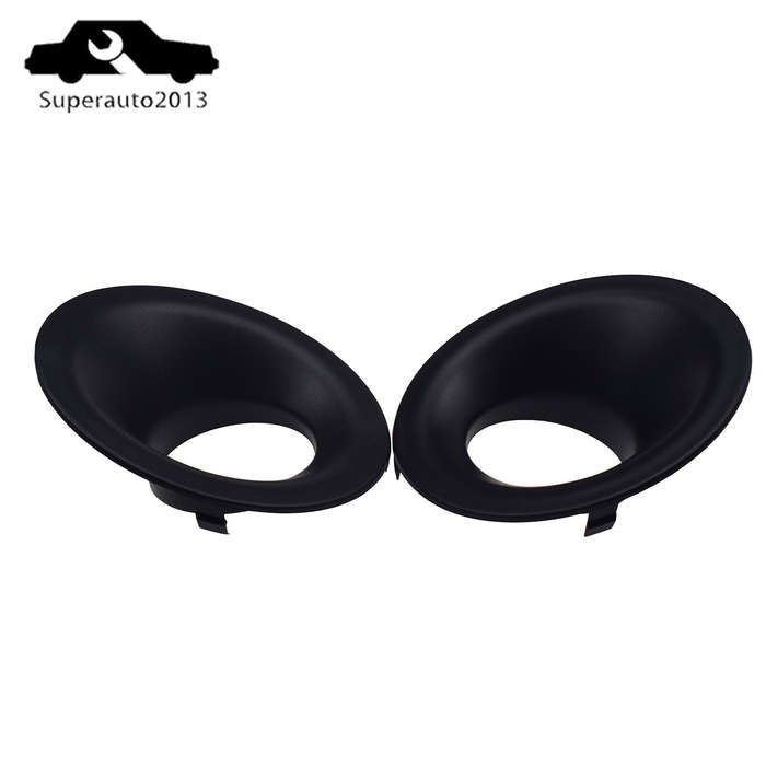 Fog Lamp Light Trim Bezel LH + RH For 15-18 Dodge Challenger CH1039177 CH1038177