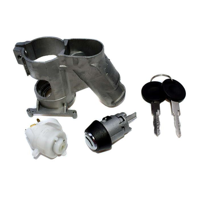 Ignition Column Lock Cylinder Housing Switch Set For VW Golf Jetta Transporter