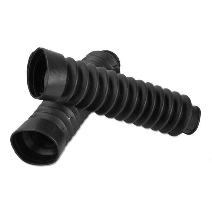 Motorcycle Front Fork Dirt Dust Cover Gaiter Gator Boot Cap Shock Absorb Rubber