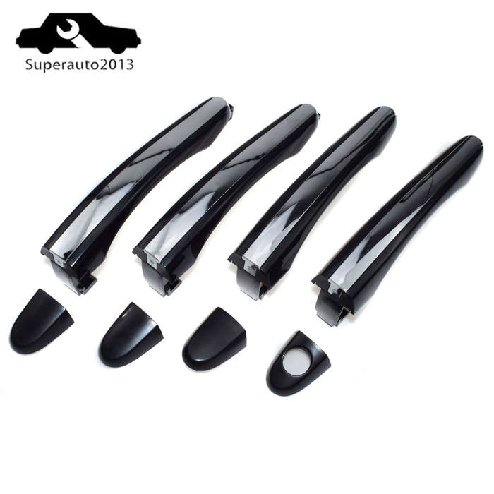 4PCS Outside Front Rear Left Right Door Handle Chrome For Hyundai Azera 2006-11