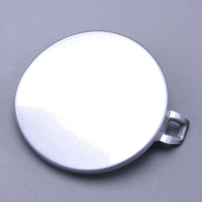 Silver Front Bumper Tow Hook Eye Cover Fit for: BMW 3 Series E90 E91 09-12