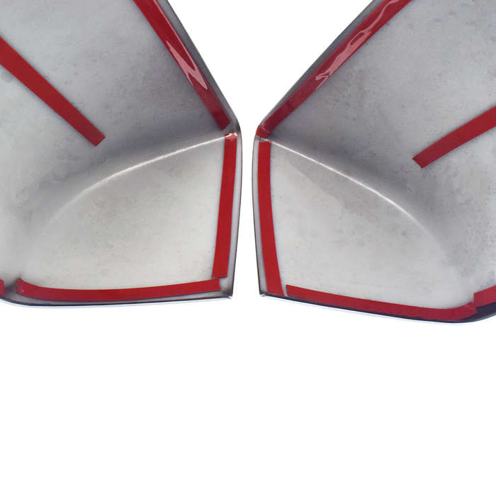 Left & Right Car Rearview Mirror Covers Caps Pair For Tesla Model 3 2017-2022