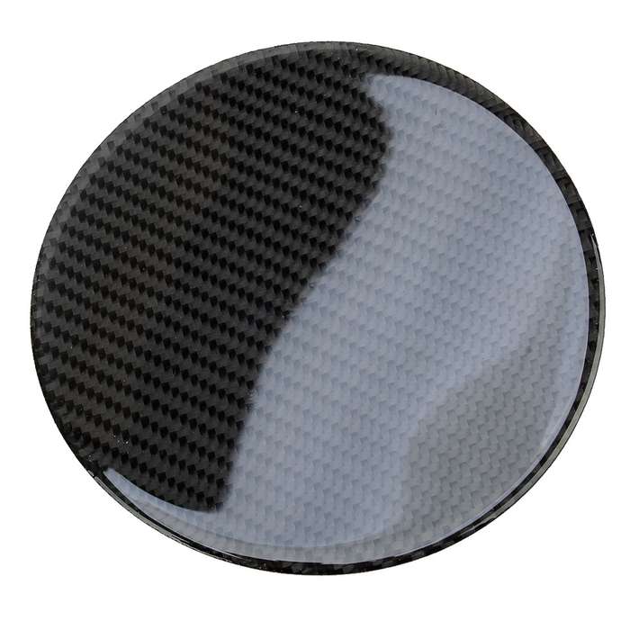 Carbon Fiber Fuel Door Gas Tank Cap Cover Trim Fit For Nissan 350Z 2003-2008 ct