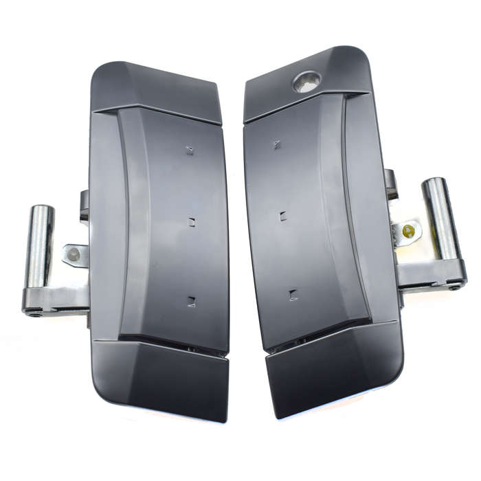 For 2003-2009 Nissan 350Z Left Right Outside Outer Exterior Door Handles Silver