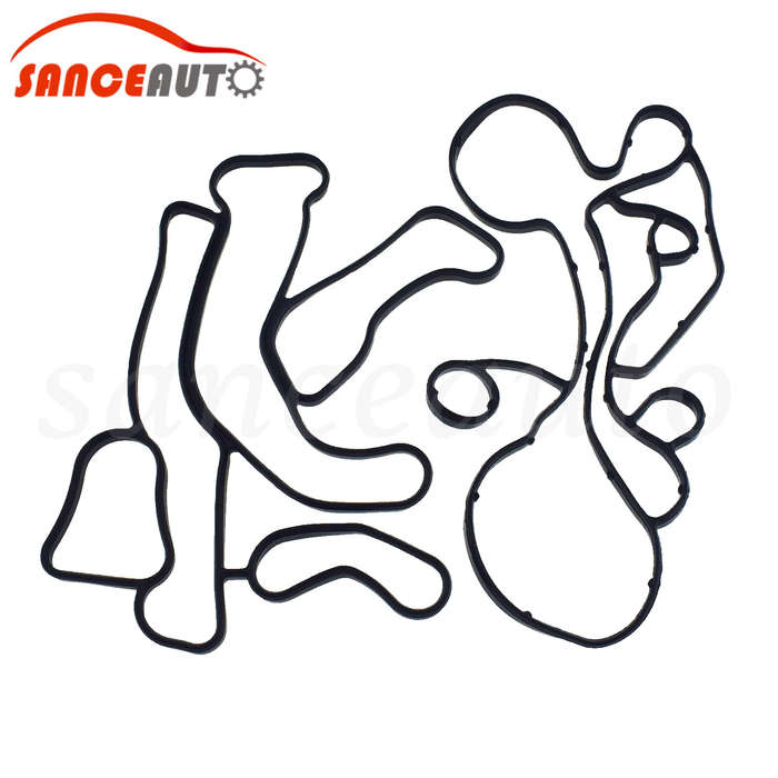 2PCS OIL COOLER GASKET FOR LAND ROVER RANGE SPORT RANGE 4.4L LR113004 LR113003