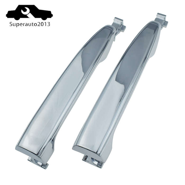 New Front Left & Right Outside Door Handle Chrome For Toyota Alphard Camry Lexus