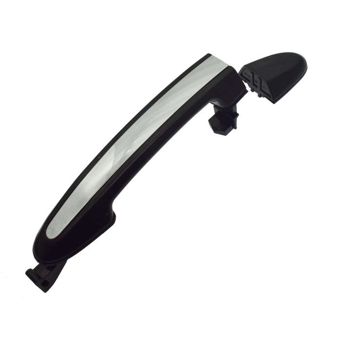Rear Left/ Right Outside Door Handle Chrome & Black for 2007-12 Hyundai Santa Fe