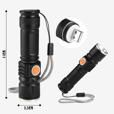 LED Flashi GHT Rechargeable