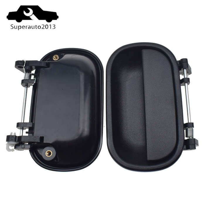 2PCS Exterior Left & Right Side Door Handle For 1995-07 Isuzu NPR NPR-HD NQR NRR