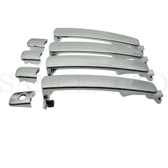 Chrome Front Rear Outside Door Handle LH RH for Nissan Rogue Murano Infiniti New