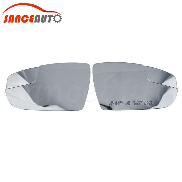 Pair Mirror Glass For 2012-18 Ford Focus 2.0 Non-Heated CM5Z17K707E,CM