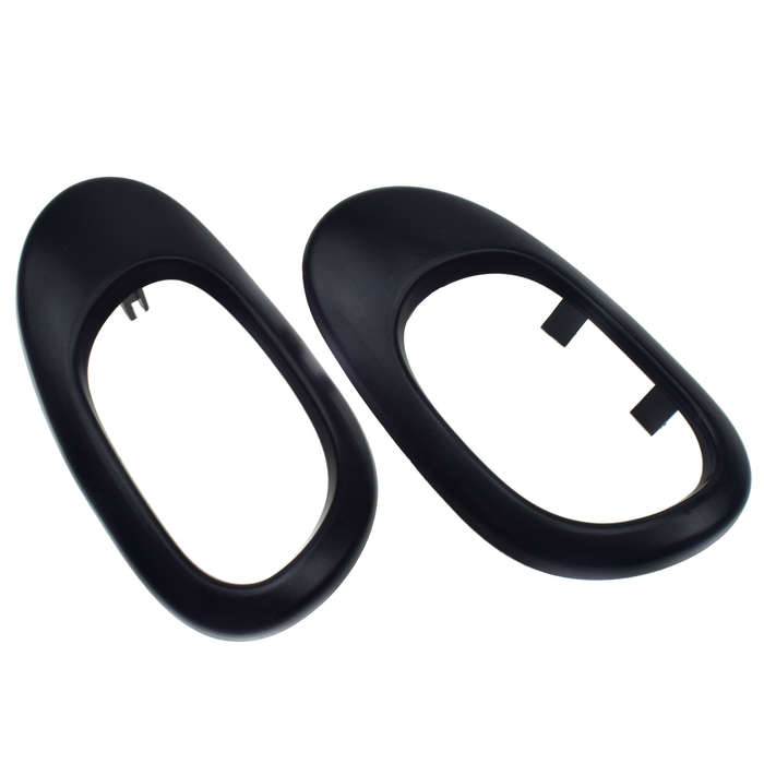 Left & Right Side Interior Door Handle Trim Bezel For Peugeot 206 207 Citroen C2