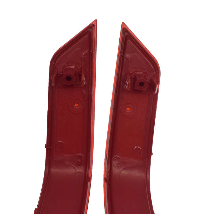 Left+Right Rear Passenger Side Bumper Reflectors For 2018-19 Nissan Rogue