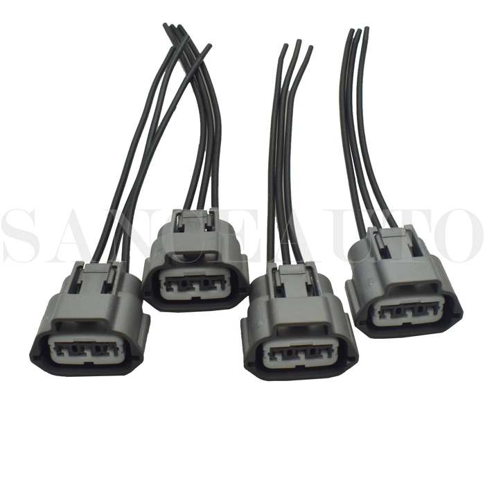 4PCS Ignition Coil Connector Plug For Nissan Altima Sentra 2.5L 22448JA10A New