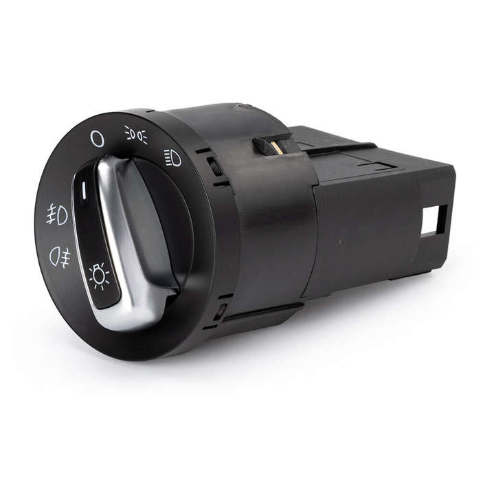 Chrome Headlight Fog Control Switch For VW Bora Beetle Golf Jetta MK4 Passat B5