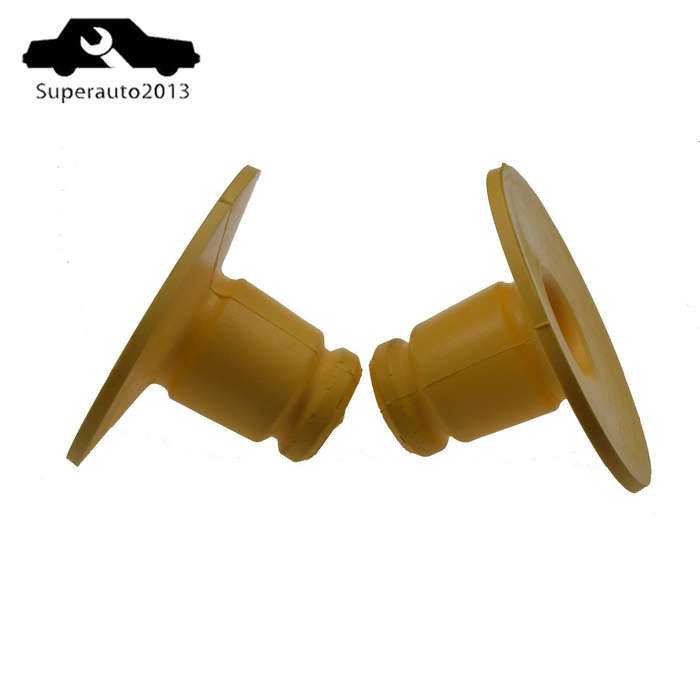 Pair Rear Coil Spring Bump Stop For Saab 9-3 2003-11 2.0L 2.8L 12802494 12794314