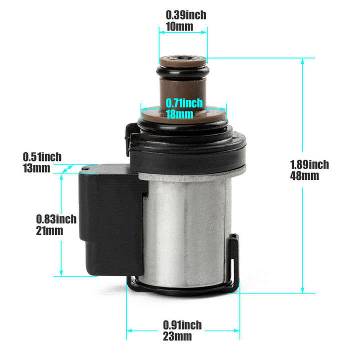 1PC Torque Converter Lock Up Pressure Solenoid For Subaru Lineartronic TR580/690