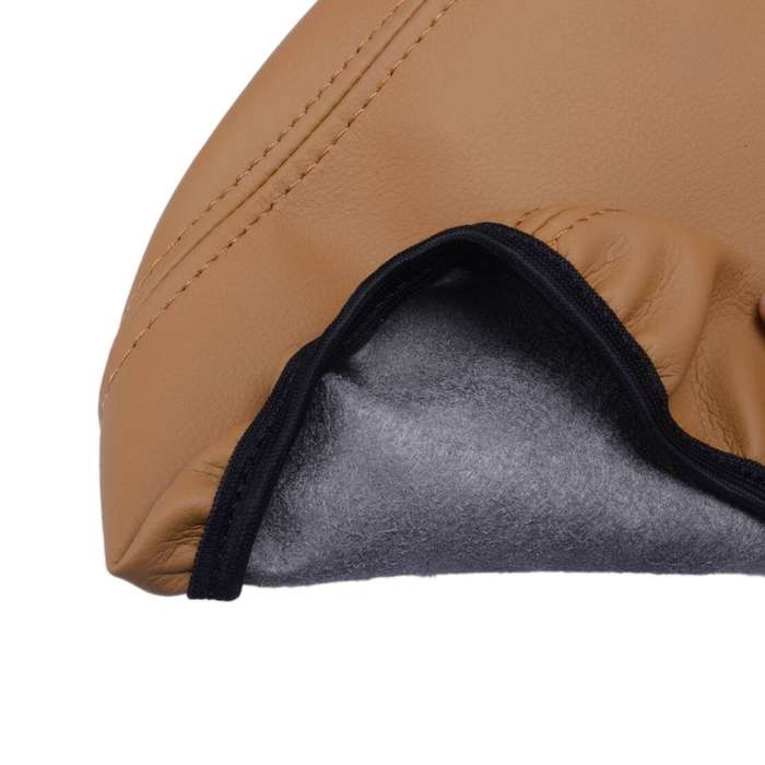 Leather Center Console Armrest Cover Brown Fit For Mitsubishi Outlander 2022-25
