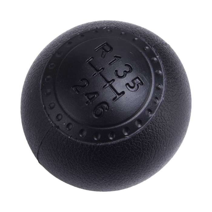 Black 6 Speed Manual Gear Shift Knob Fit For Fiat Punto 188 99-12