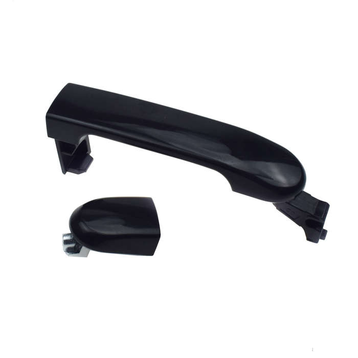 Outside Door Handle Rear Left Side Black For Nissan Versa Sedan 2007-2012 New