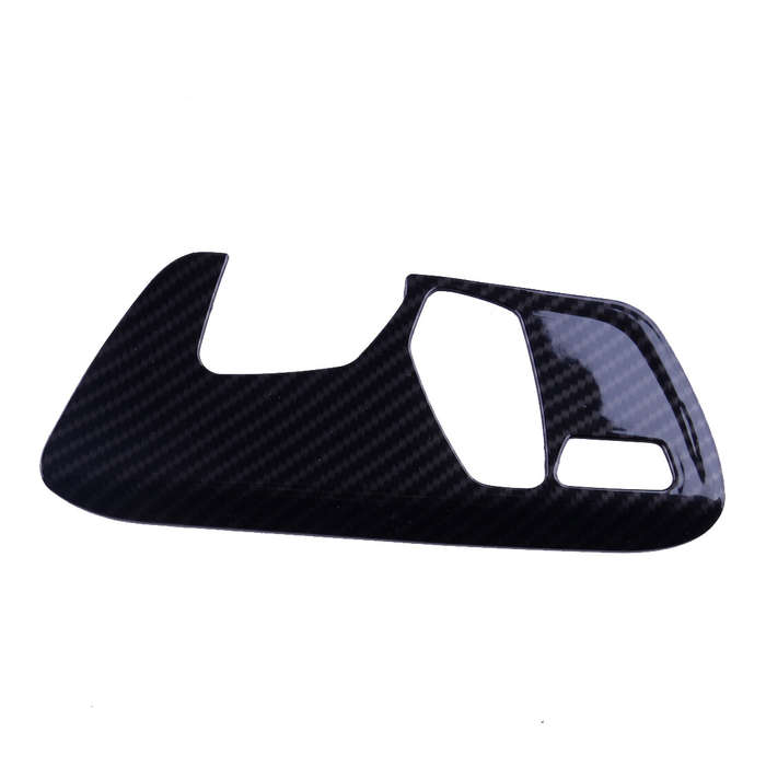 Carbon Fiber Style Seat Adjustment Panel Cover Fit For Toyota Supra 2019-2021