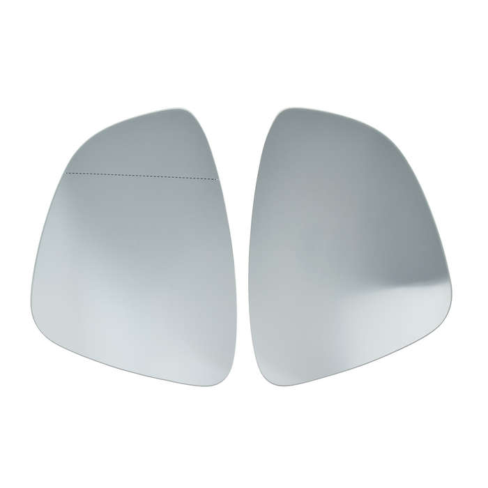 2PCS Left & Right Side Rearview Mirror Glass Heated For VW CC Eos Passat 2009-17